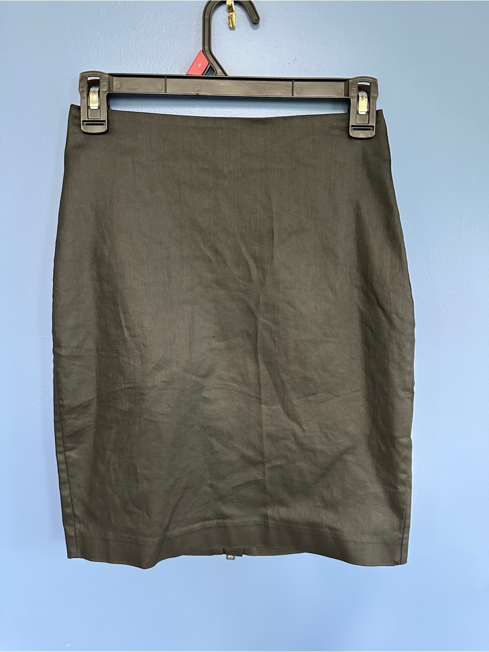 Banana Republic Dark Charcoal Pencil Skirt